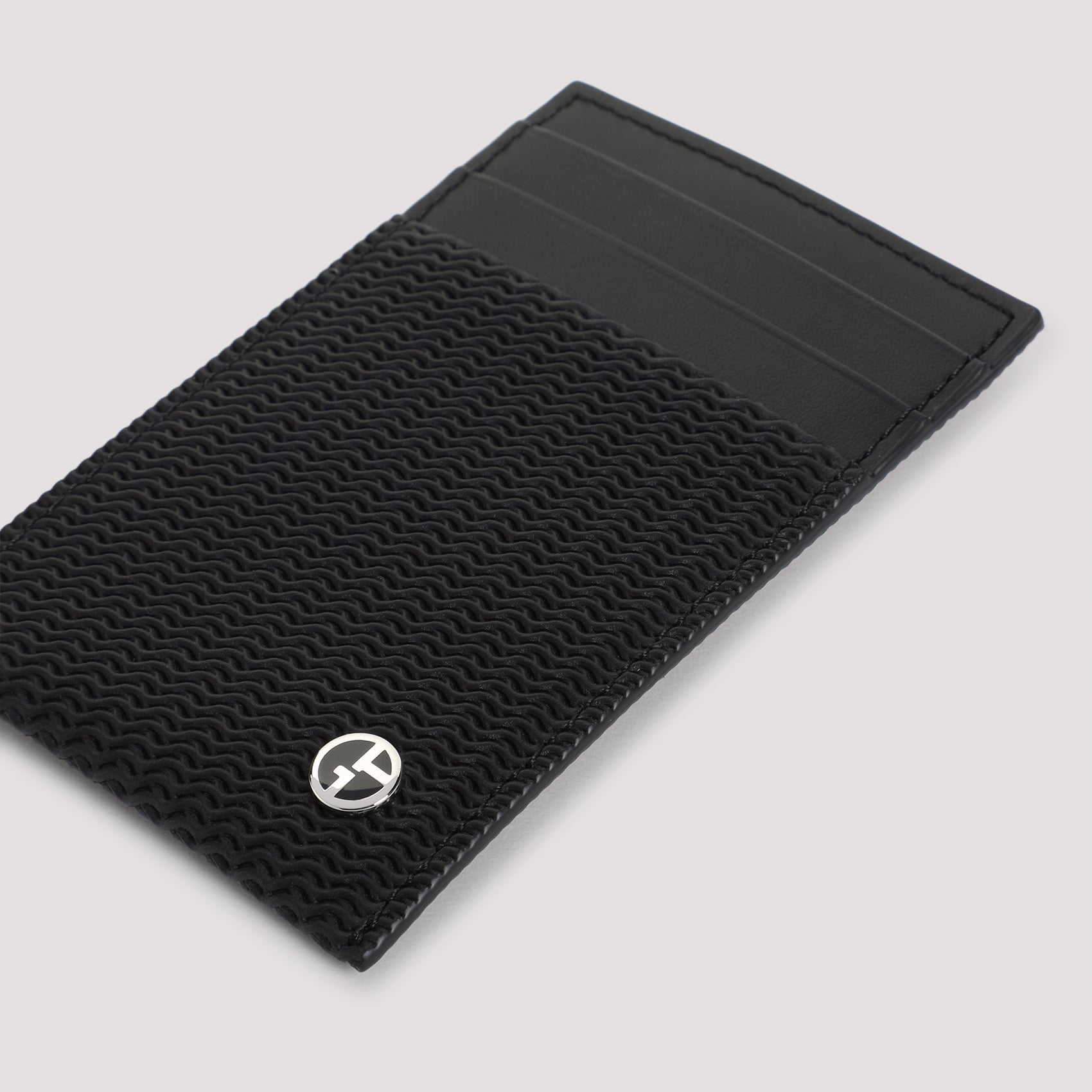 Credit Card Holder Black Calf Leather Smallleathergoods