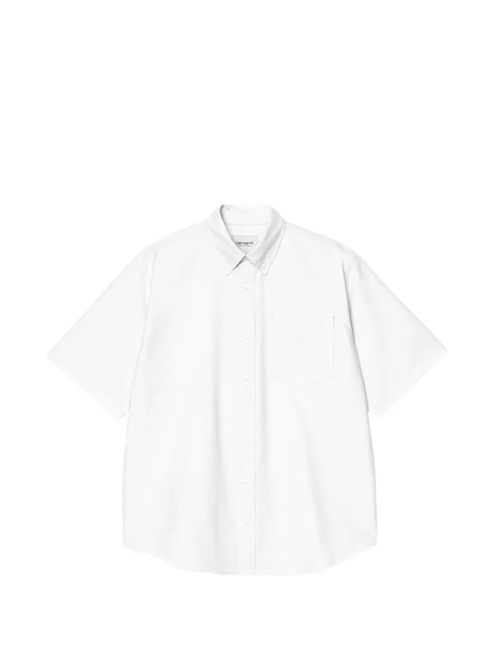 S-s Braxton Shirt White Cotton Oxford