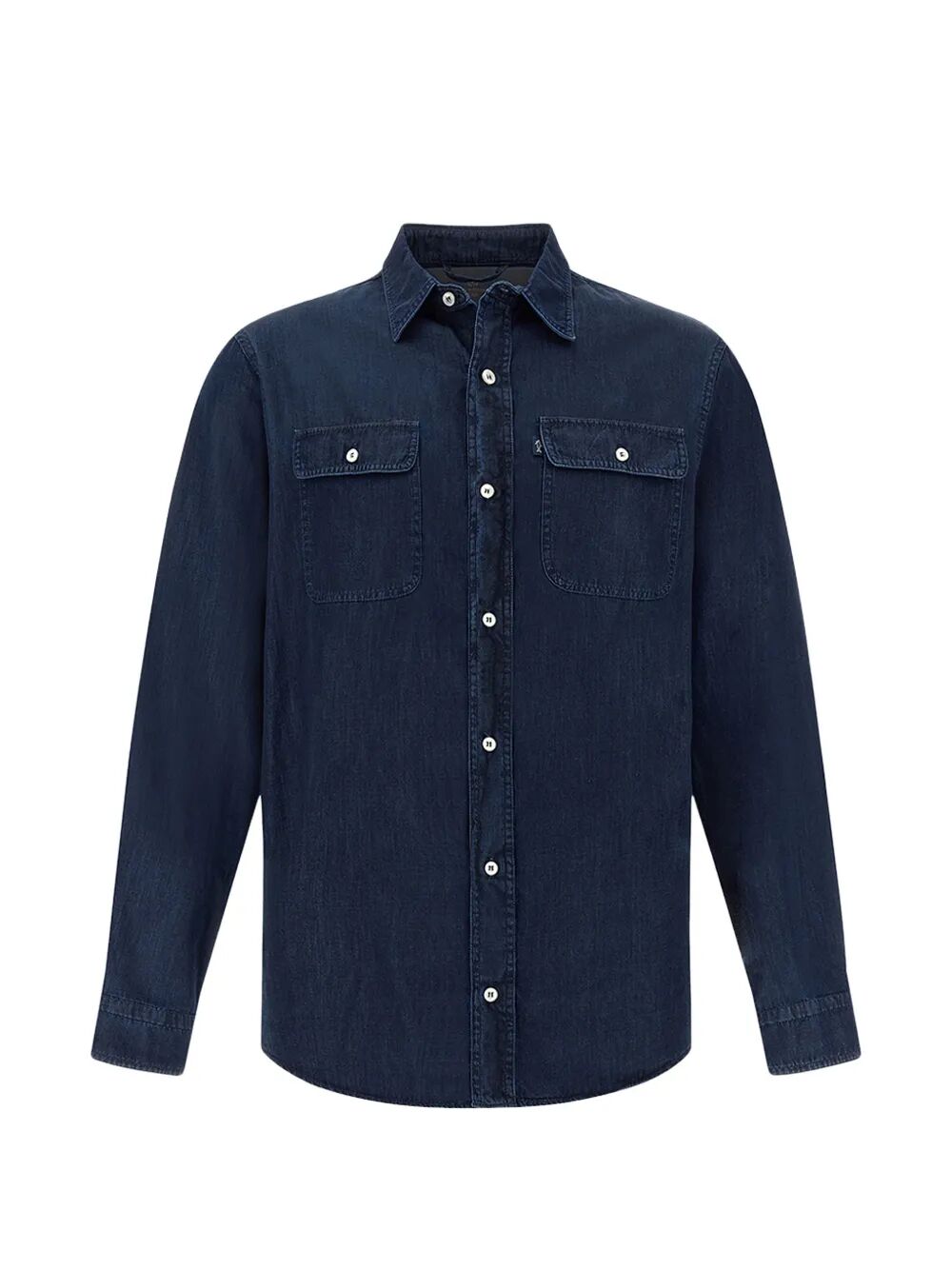 Overshirt Blue Cotton Jacket