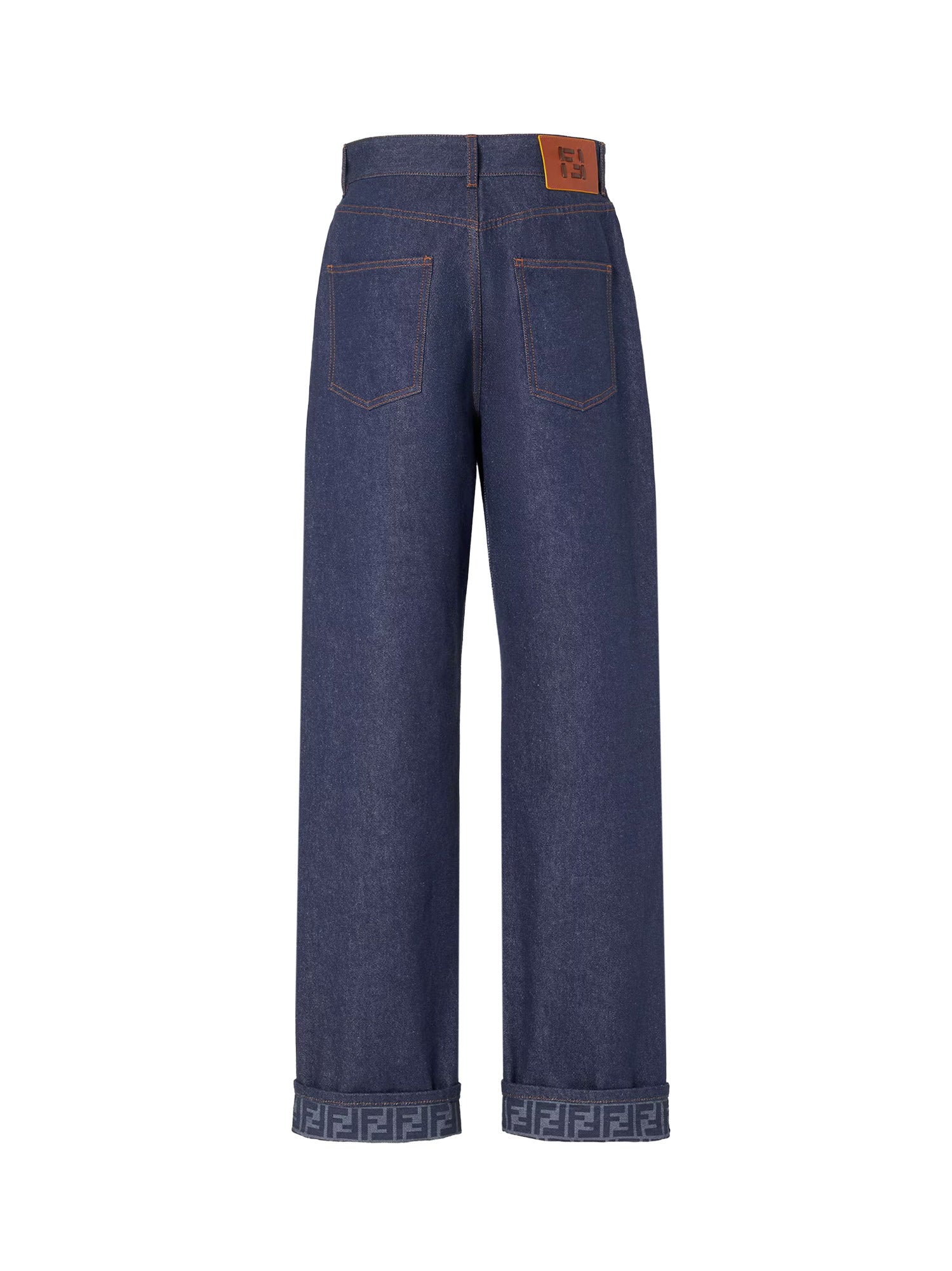 Fendi Jeans Blue Cotone