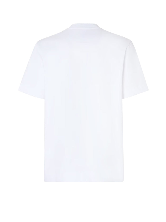 Fendi T-Shirts And Polos White Cotone