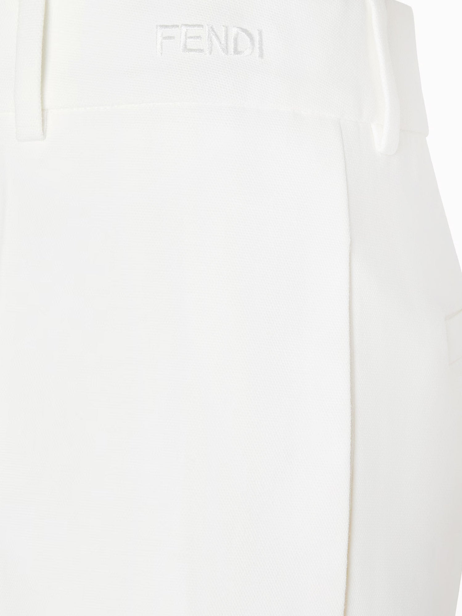 Fendi RTW White Cotton