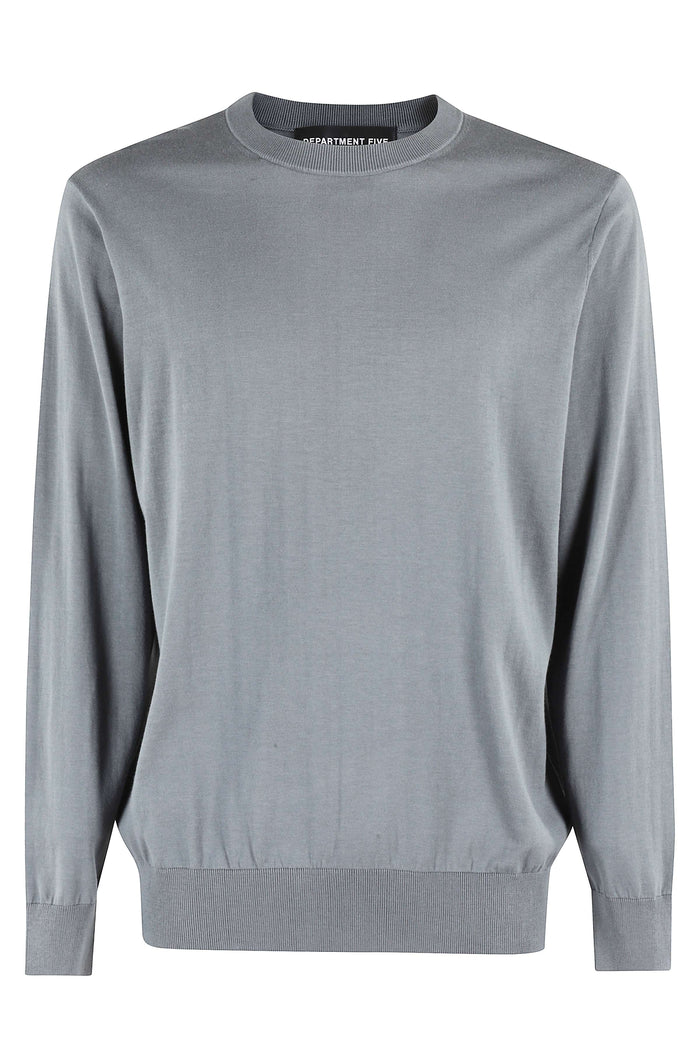 Lanka Gcollo Cotone Seta Grey Co Se Maglia