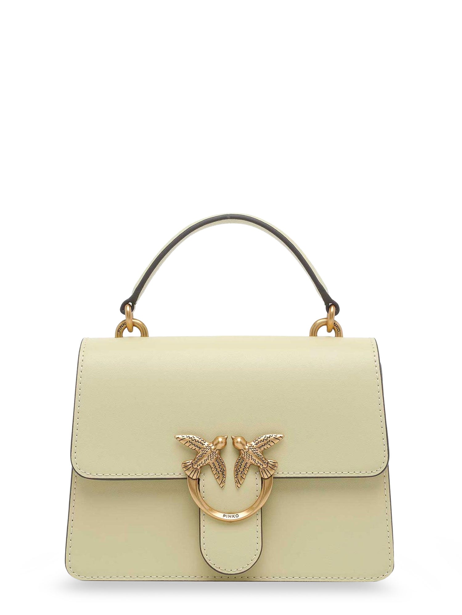 Pinko Bags Yellow Pelle
