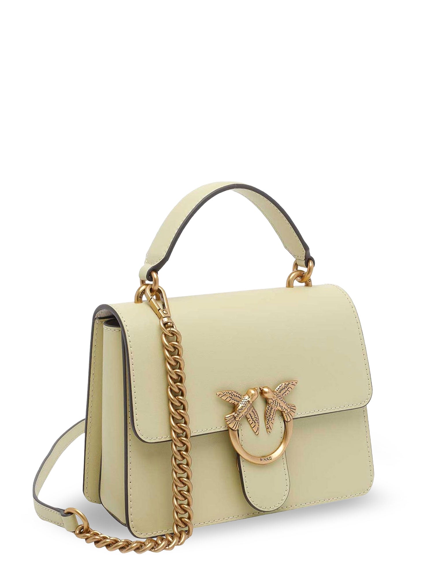 Pinko Bags Yellow Pelle