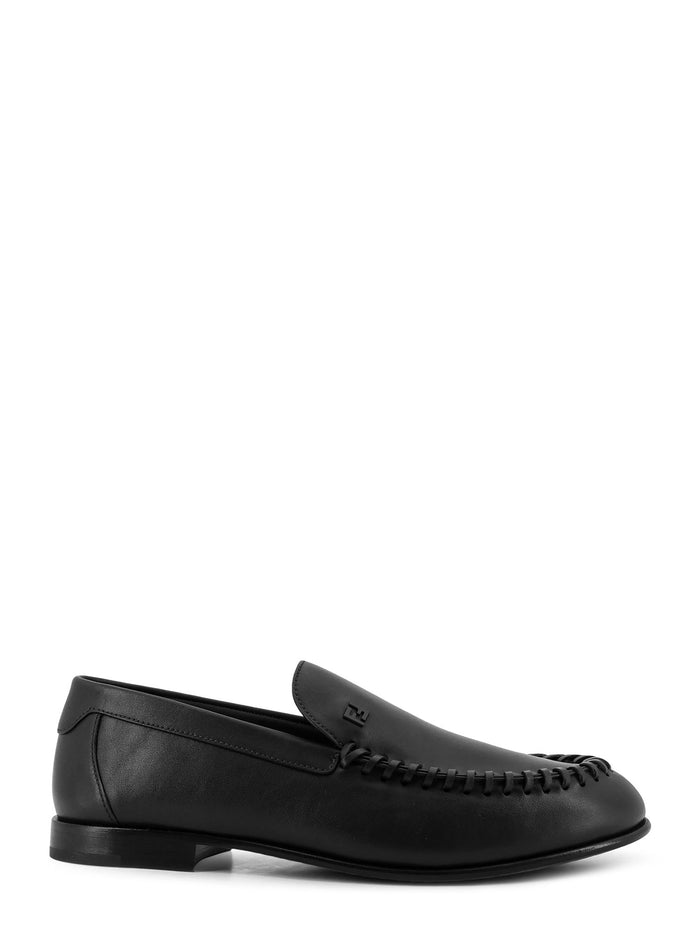 Fendi Flat shoes Black Pelle