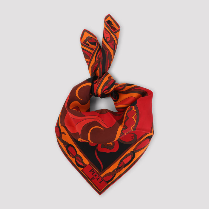 Silk Scarf Multicolour