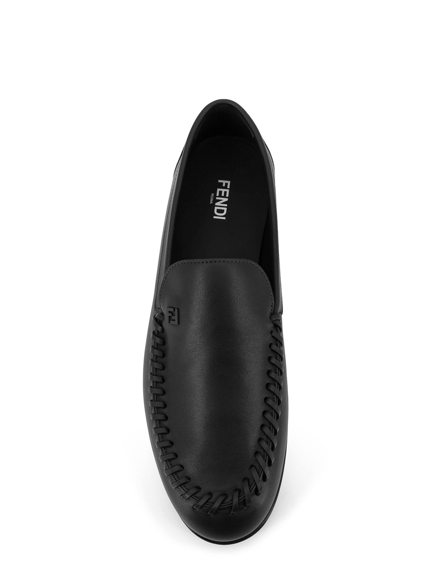 Fendi Flat shoes Black Pelle