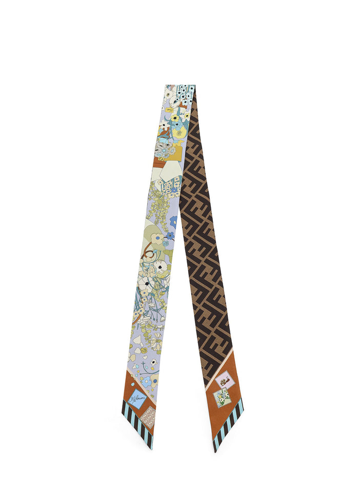 Fendi Scarfs Multicolour Seta