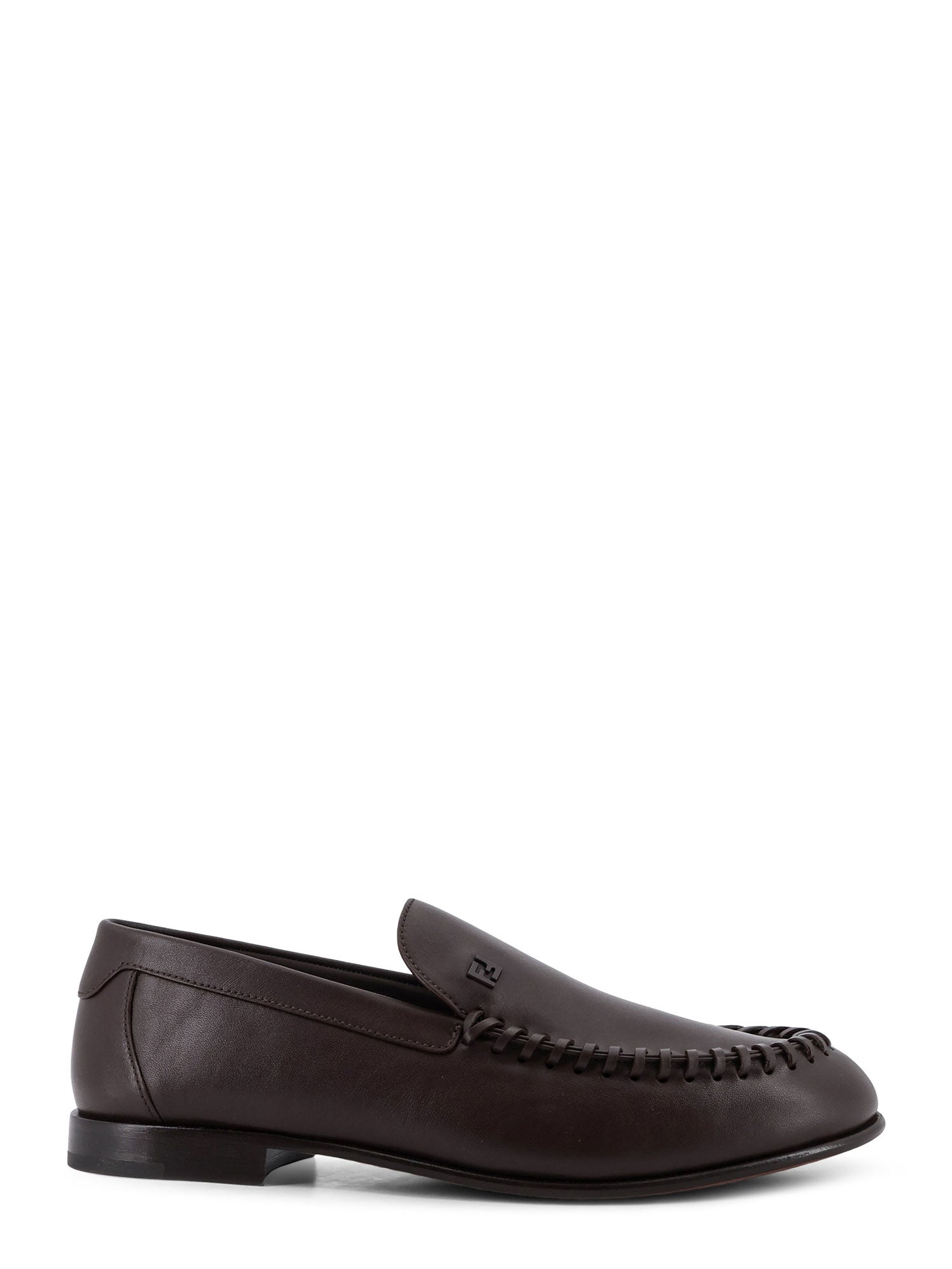 Fendi Flat shoes Chocolate Pelle