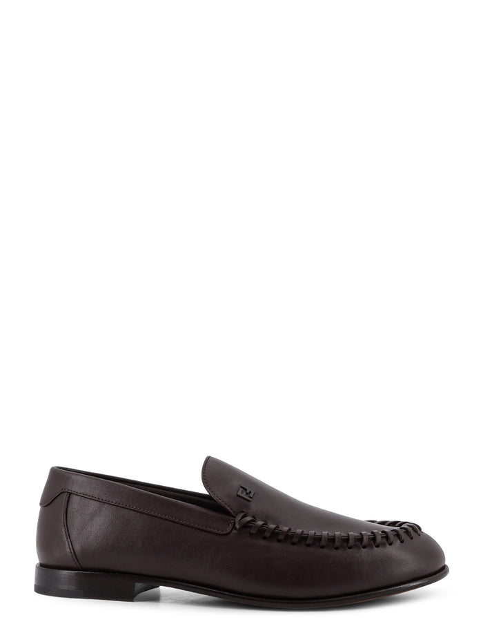 Fendi Flat shoes Chocolate Pelle