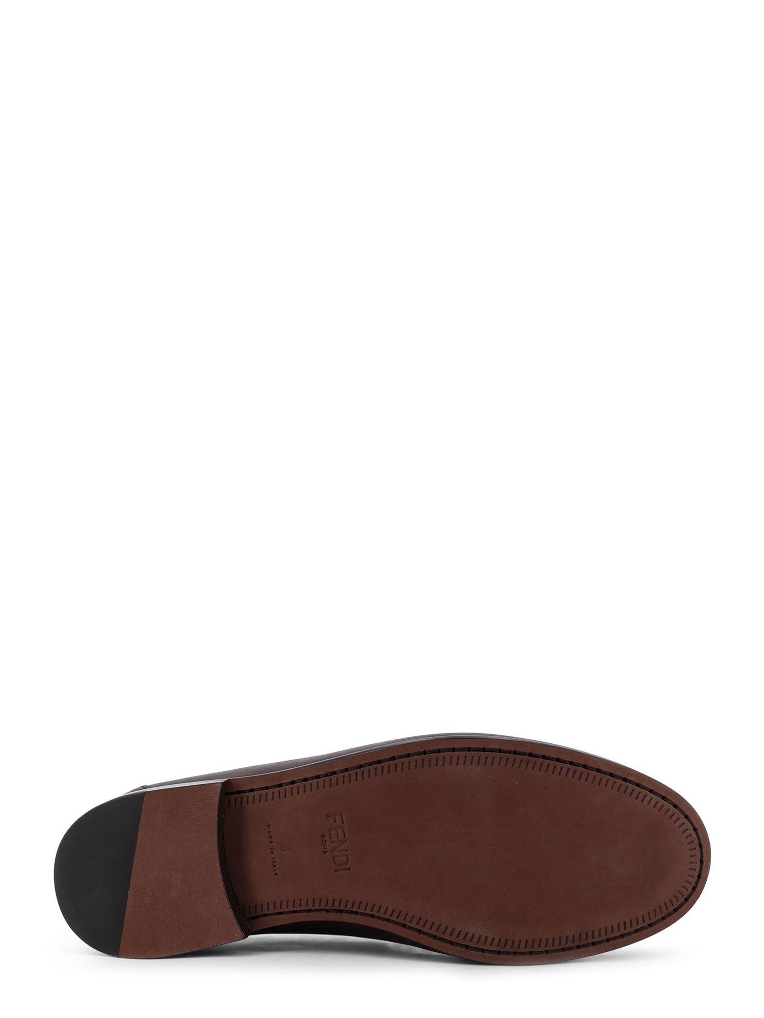 Fendi Flat shoes Chocolate Pelle