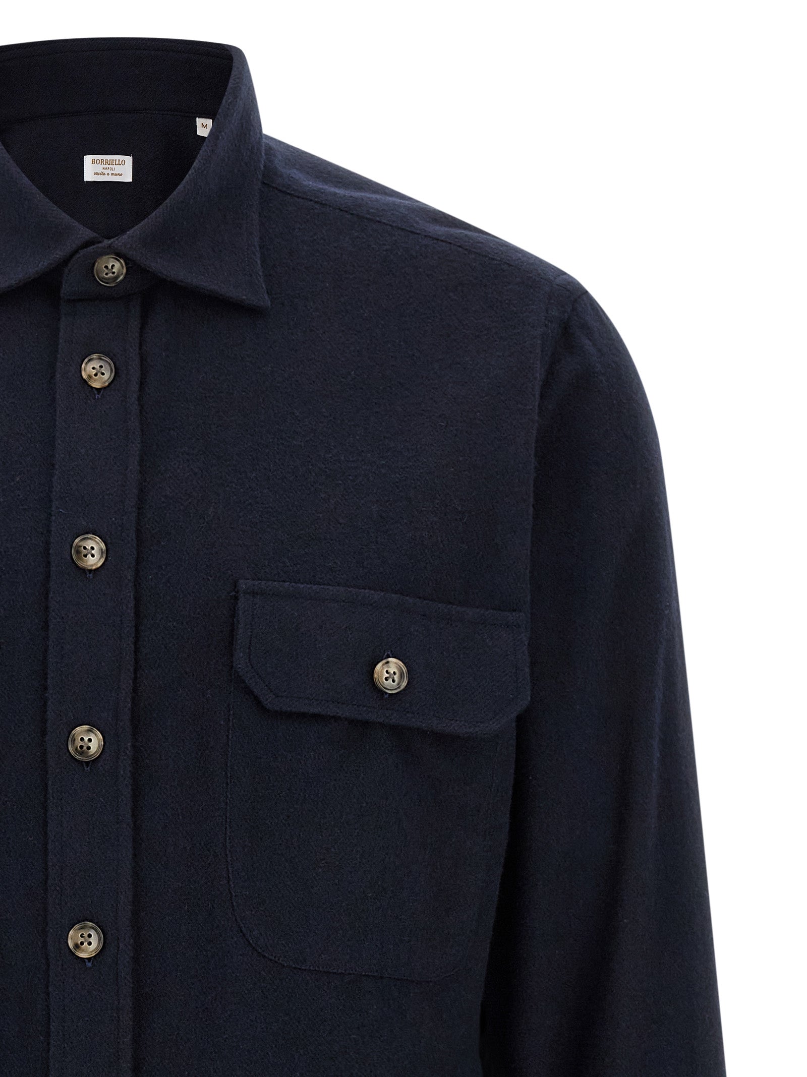 Flannel shirt Blue Cotton Shirt, Blouse