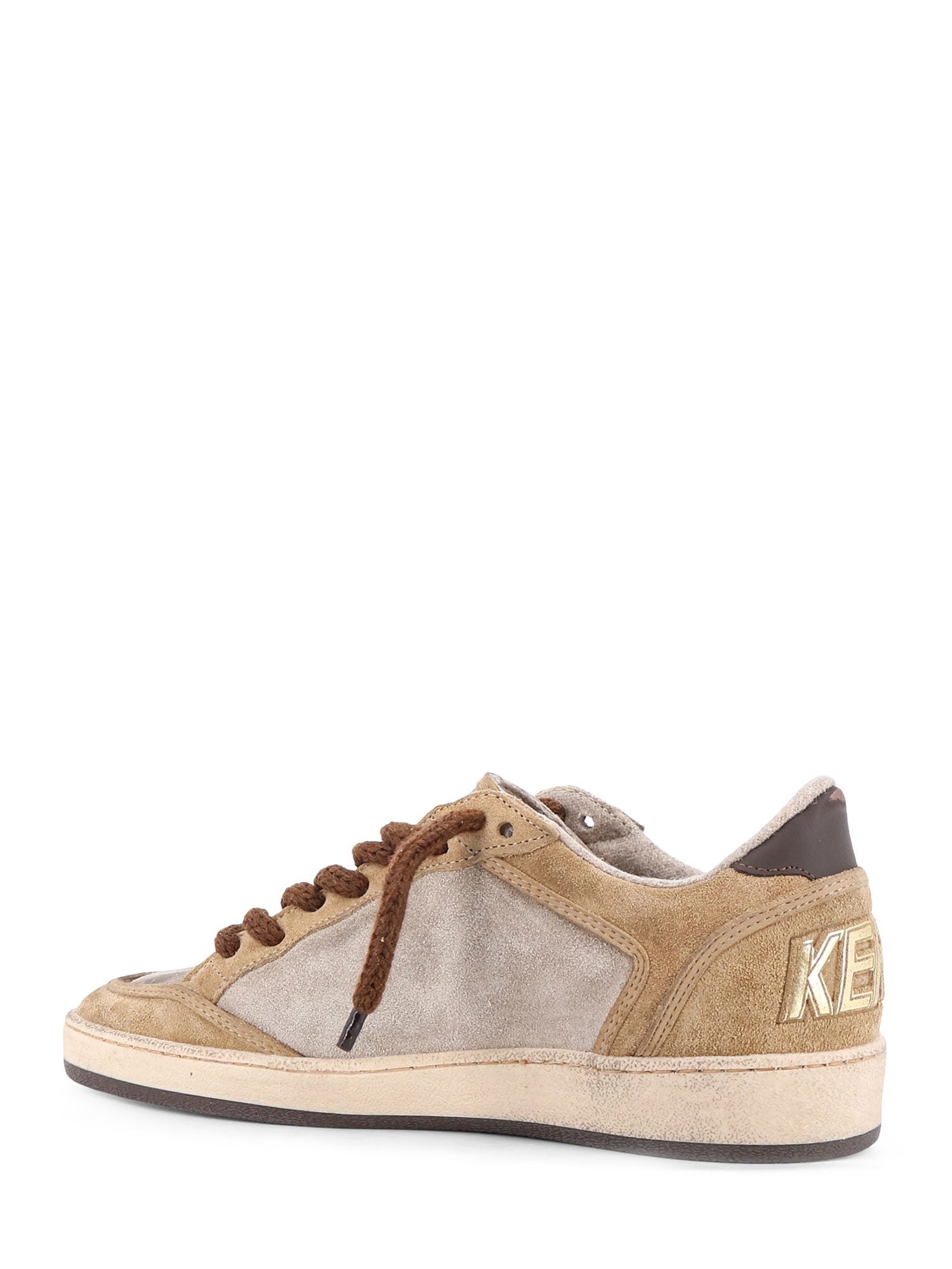 Golden Goose Sneakers Beige Brown Suede