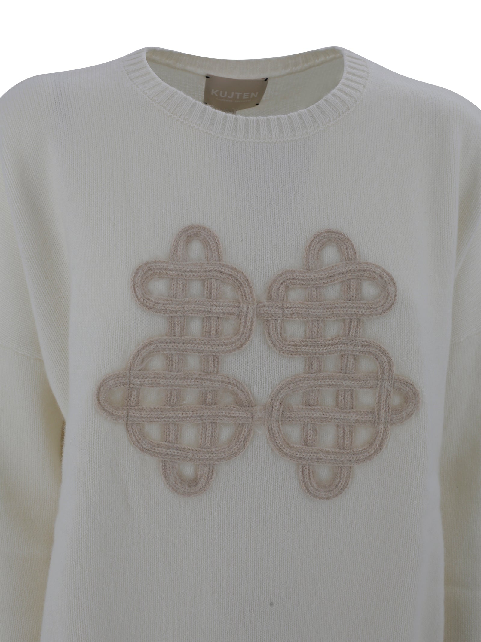 Kujiten Sweaters Bianco Cashmere