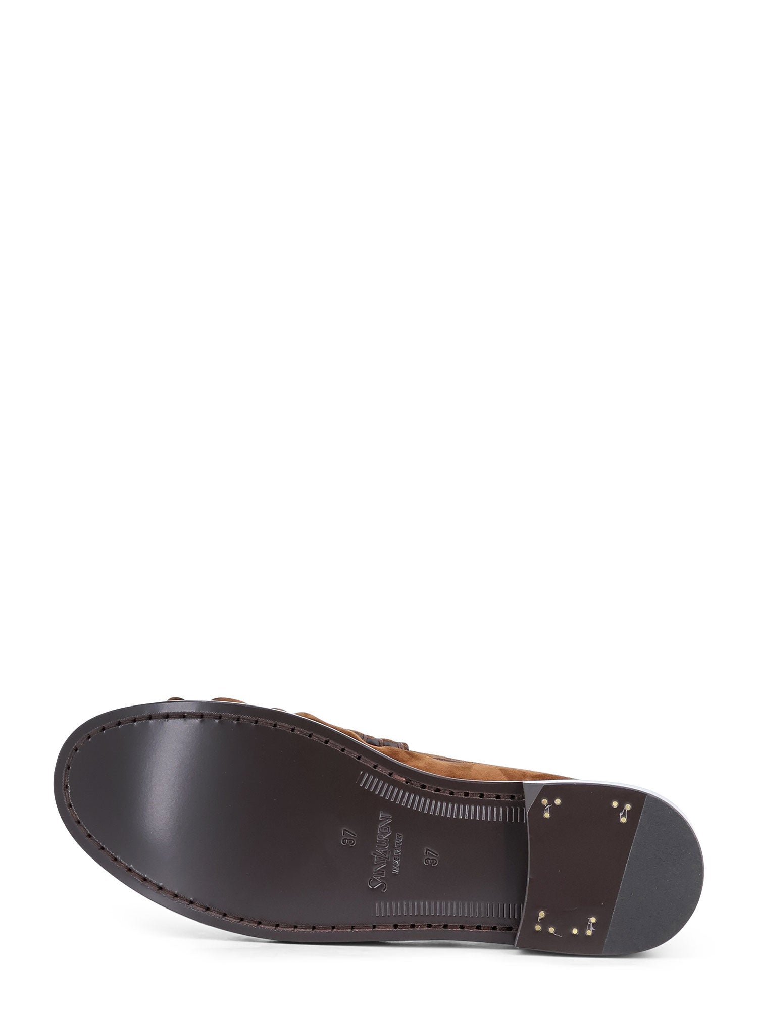 Saint Laurent Flat shoes Dark Havana Suede