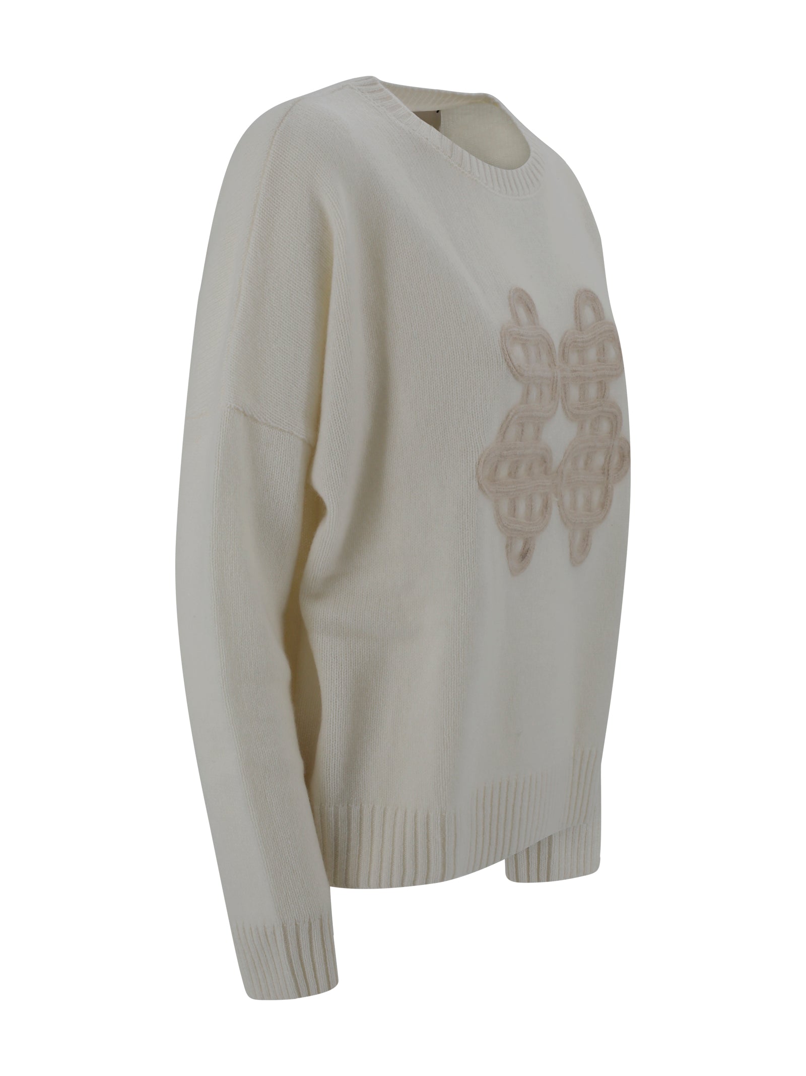 Kujiten Sweaters Bianco Cashmere