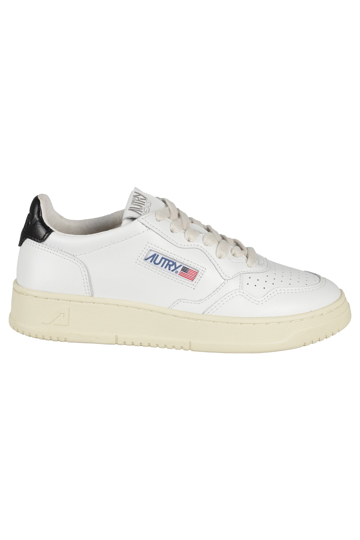 Medalist Low Wom Black Cow Leather Calzature