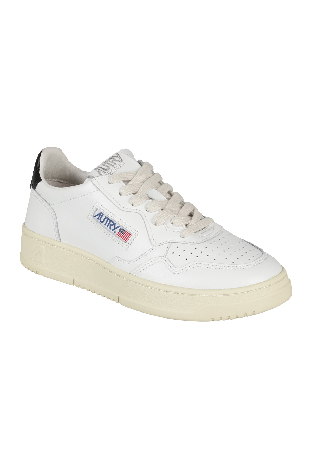 Medalist Low Wom Black Cow Leather Calzature