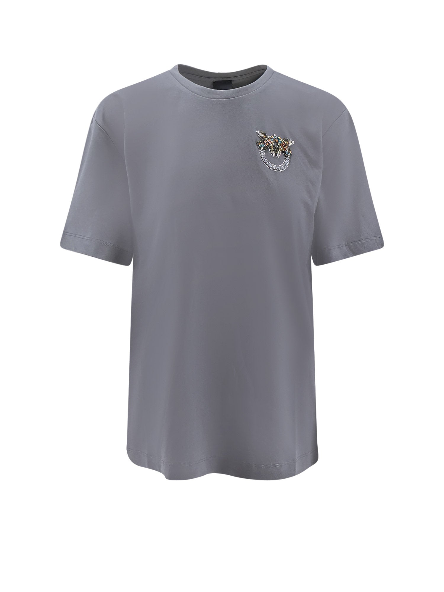 Pinko T-shirts and Polos Grey Cotone