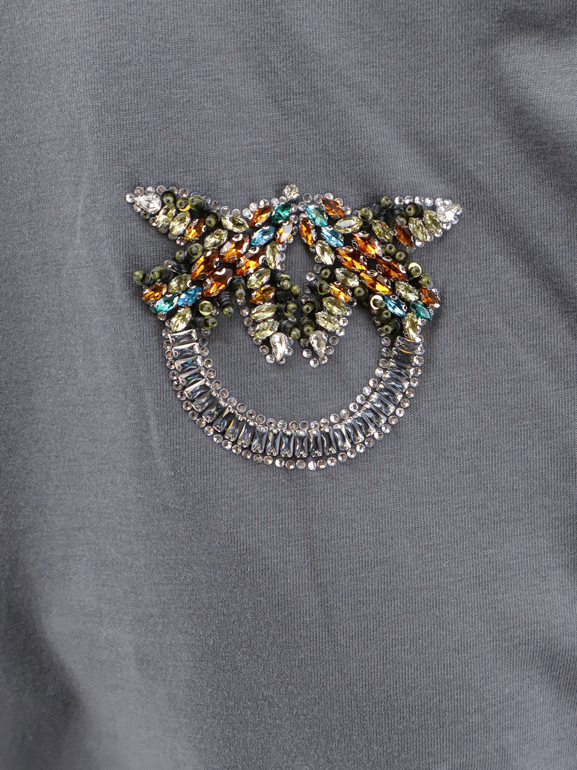 Pinko T-shirts and Polos Grey Cotone