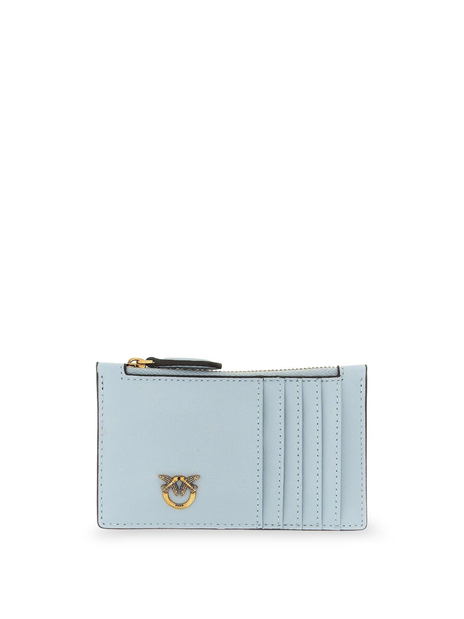 Pinko Wallets Clear Blue Pelle