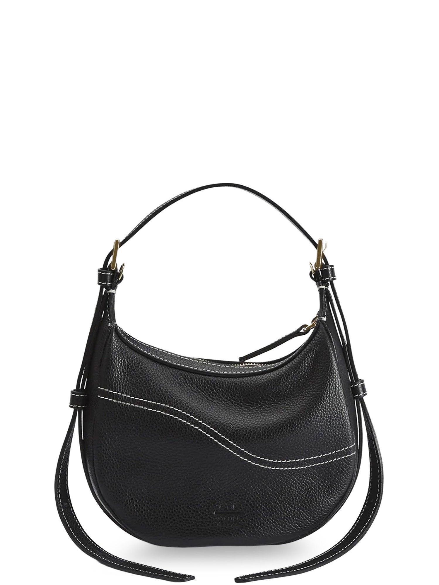 ATP ATELIER Bags Black/contrast Stitch Pelle