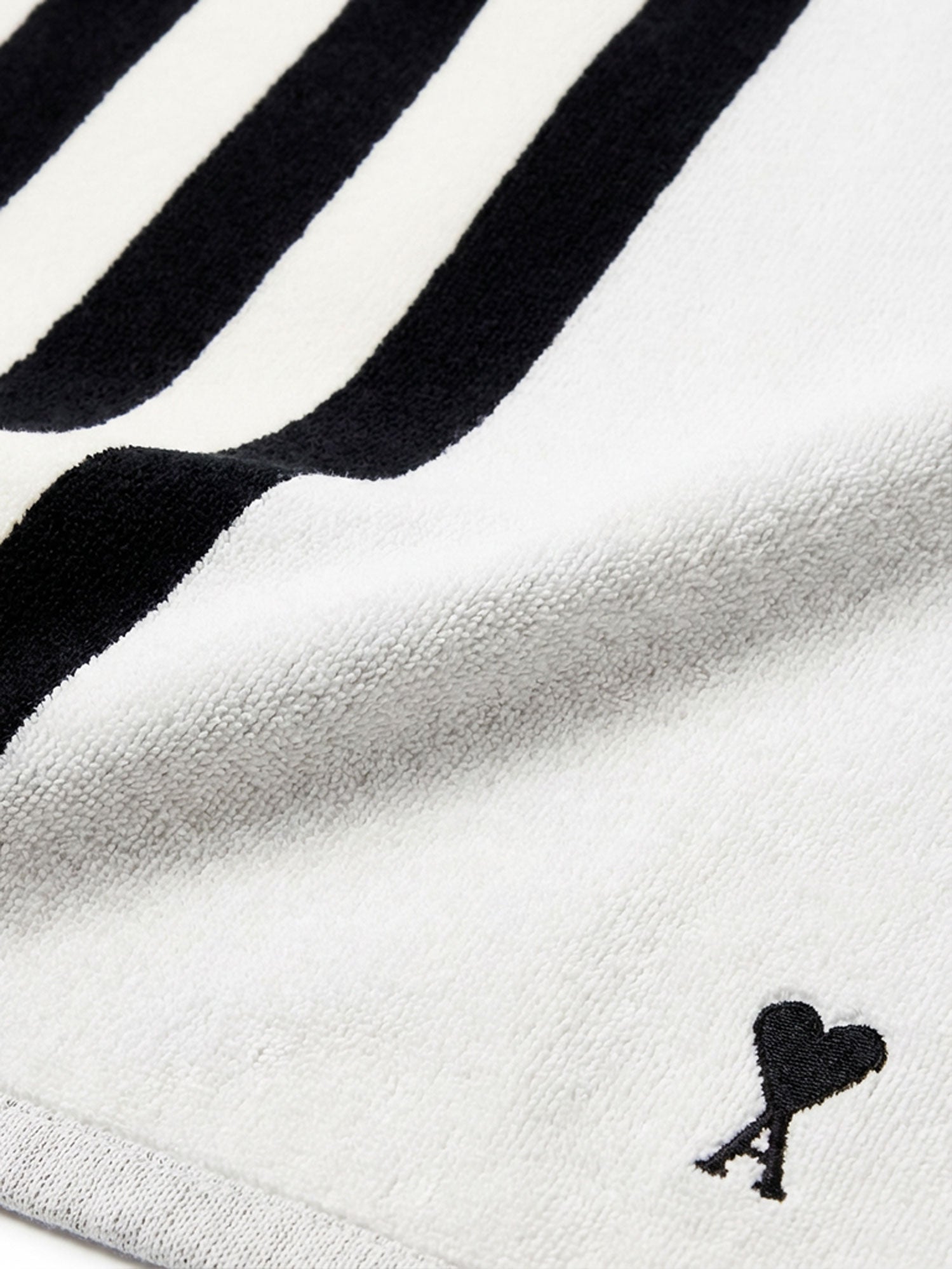 Ami Paris Accessories Noir/blanc Creme Cotone