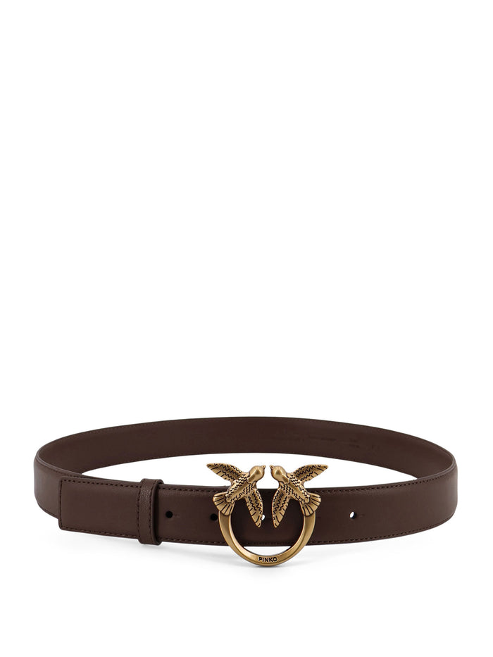 Pinko Belts Brown Pelle
