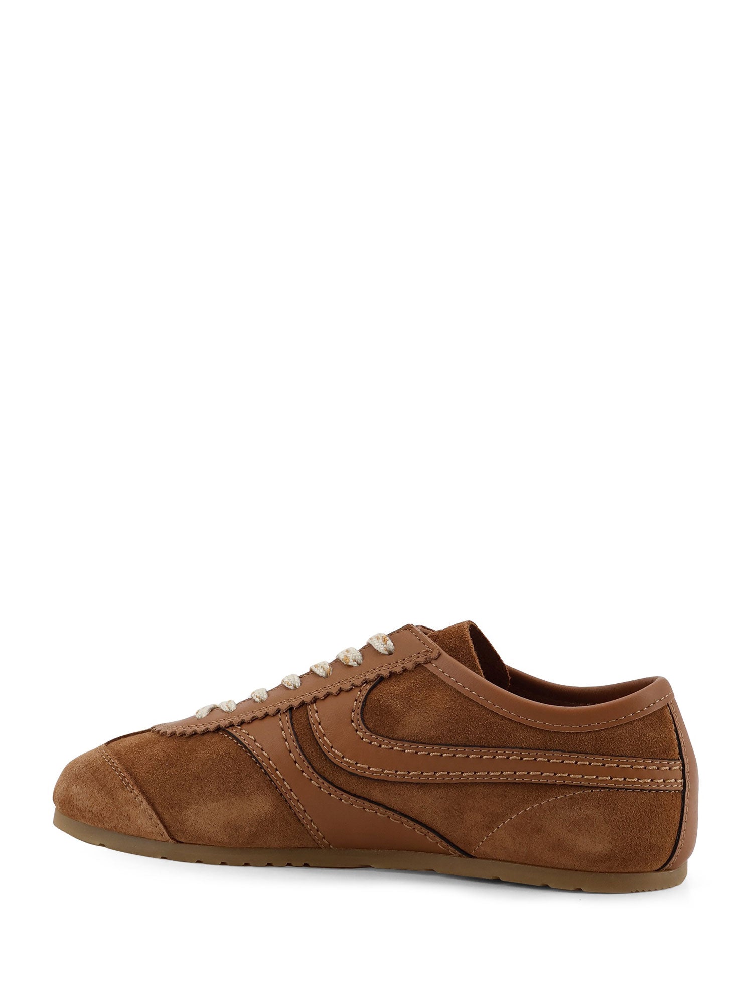 Dries Van Noten Sneakers Brown Suede