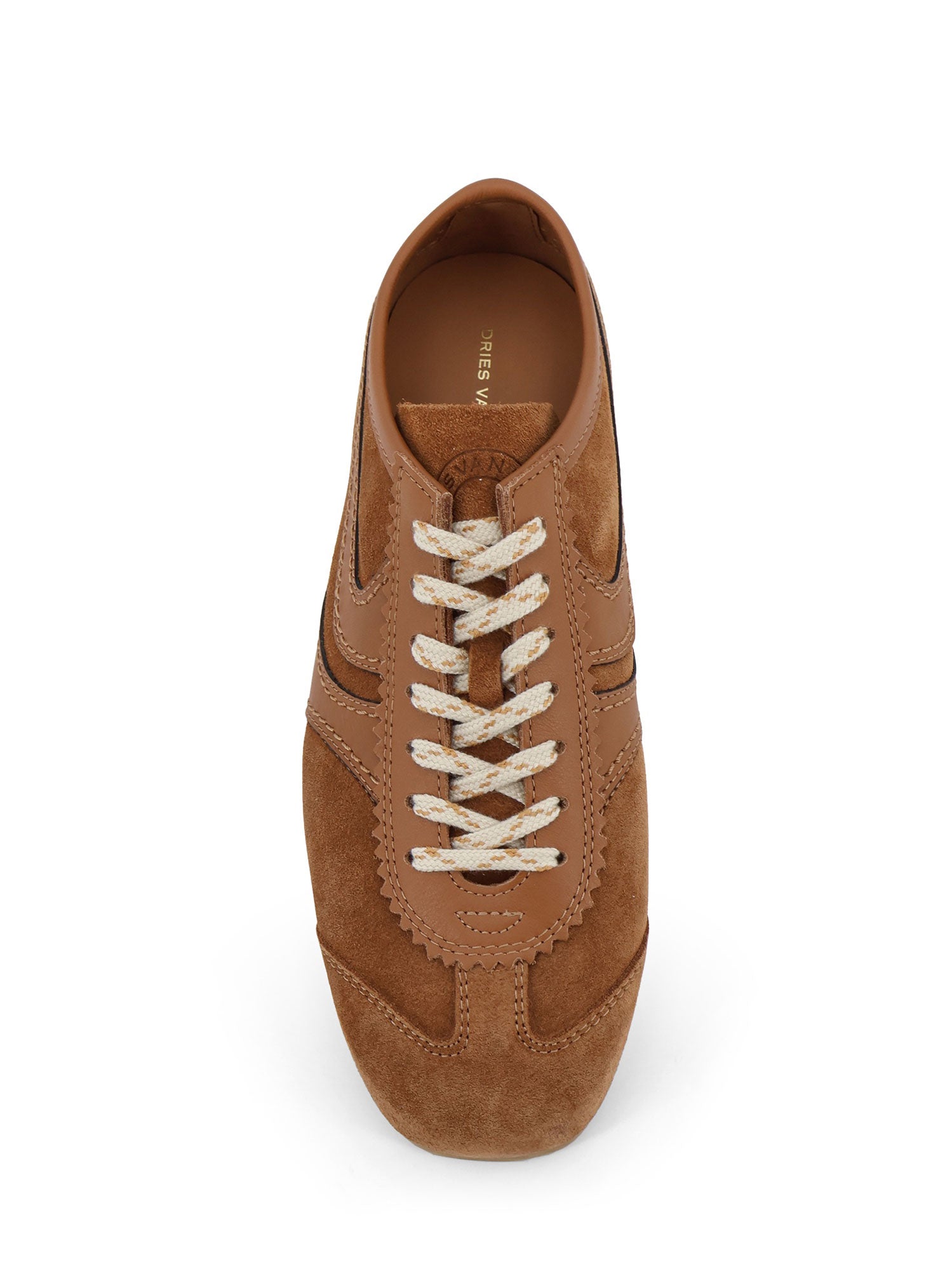 Dries Van Noten Sneakers Brown Suede