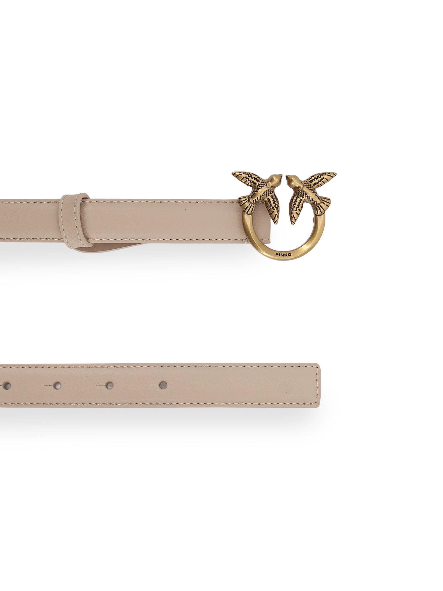 Pinko Belts Beige Pelle