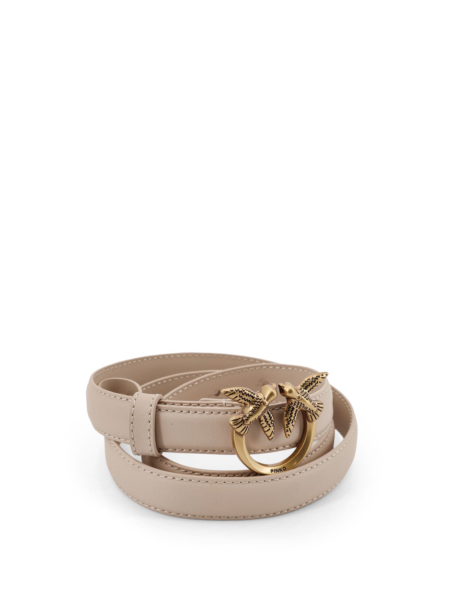 Pinko Belts Beige Pelle