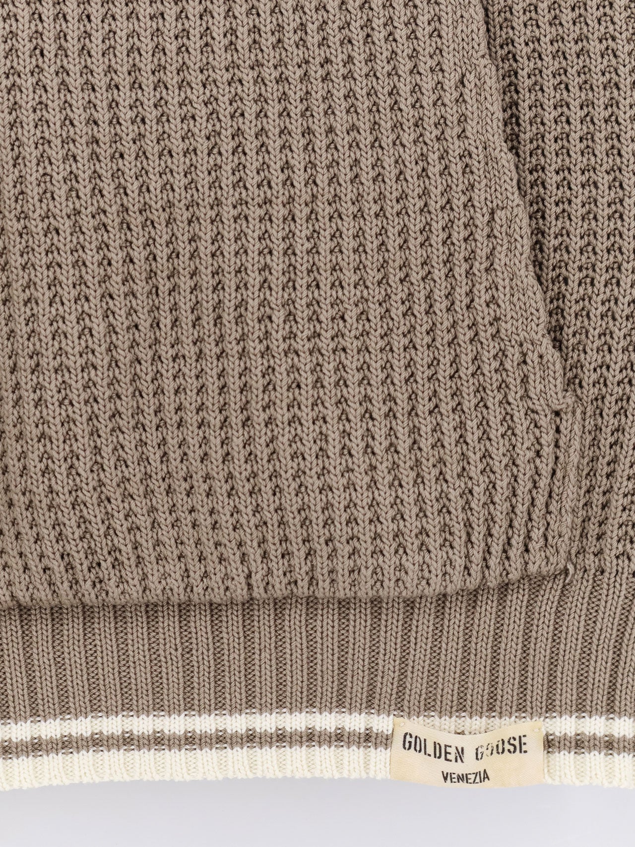 Golden Goose Sweaters Bistre Cotone