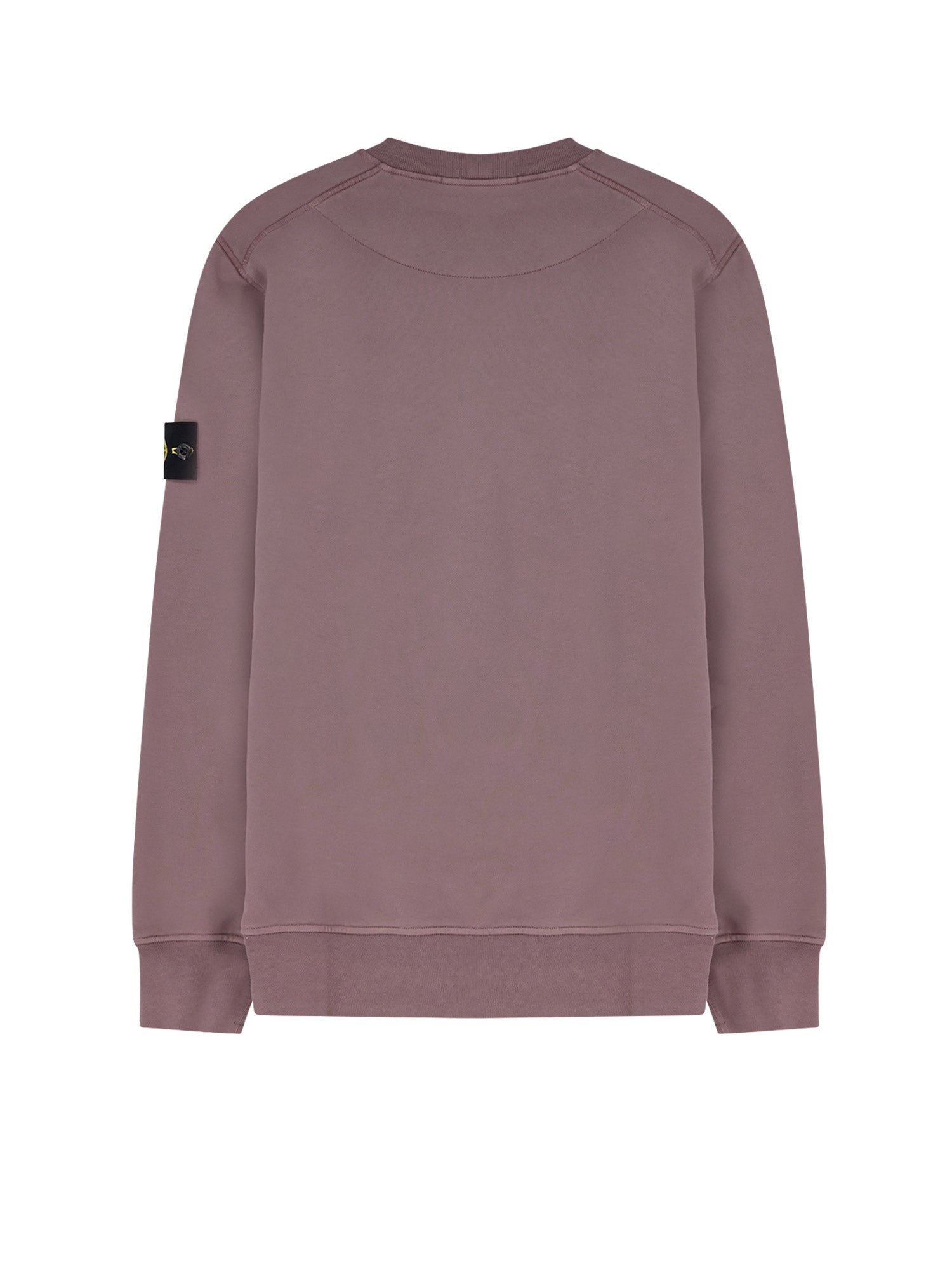 Stone Island Sweaters Purple Grey Cotone Organico