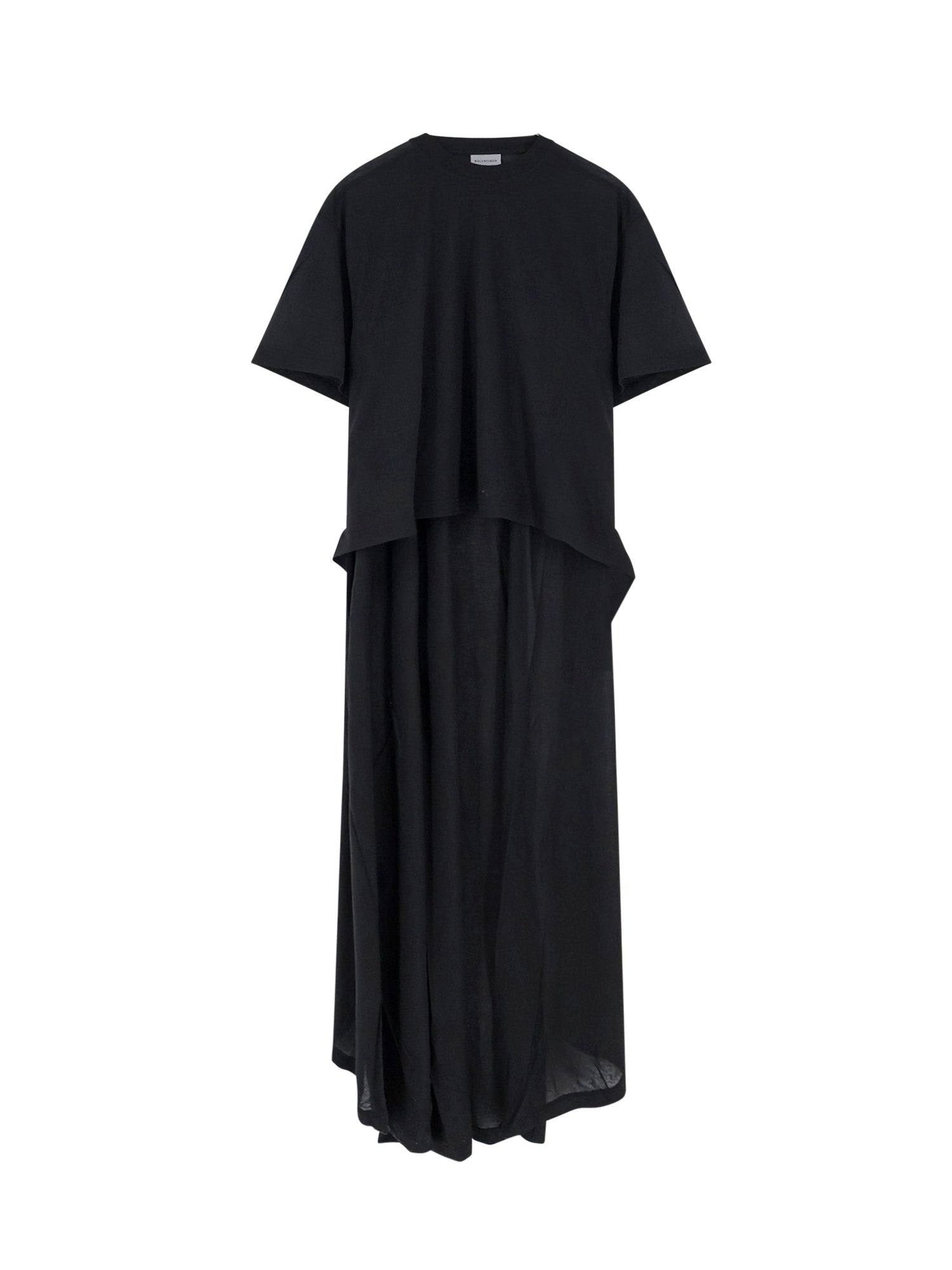 Balenciaga T-shirts and Polos Black Cotone