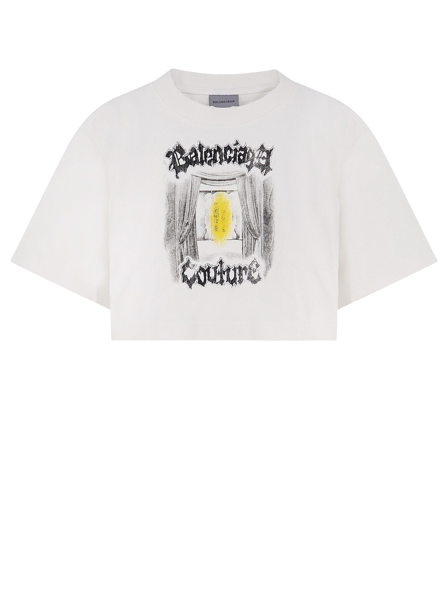 Balenciaga T-shirts and Polos White Cotone