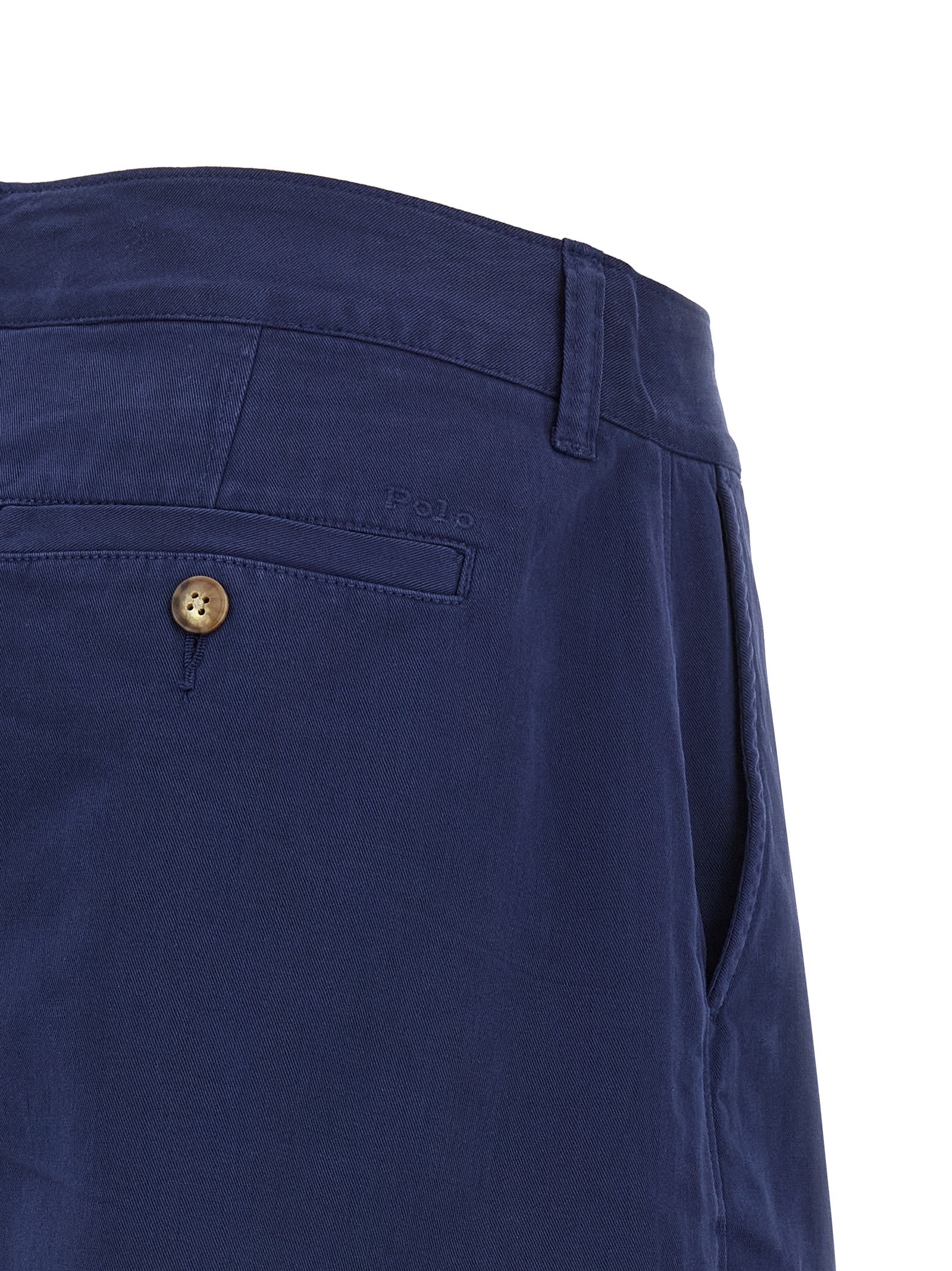 Cotton chino shorts Blue Bermuda