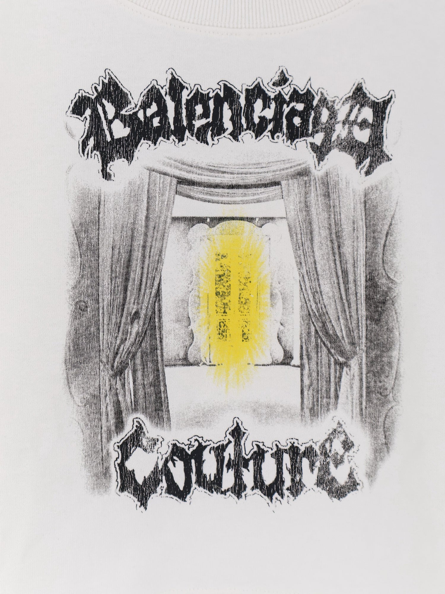 Balenciaga T-shirts and Polos White Cotone