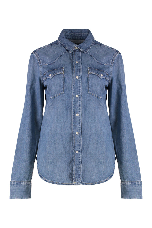 Denim Shirt Canaria Wash Cotton