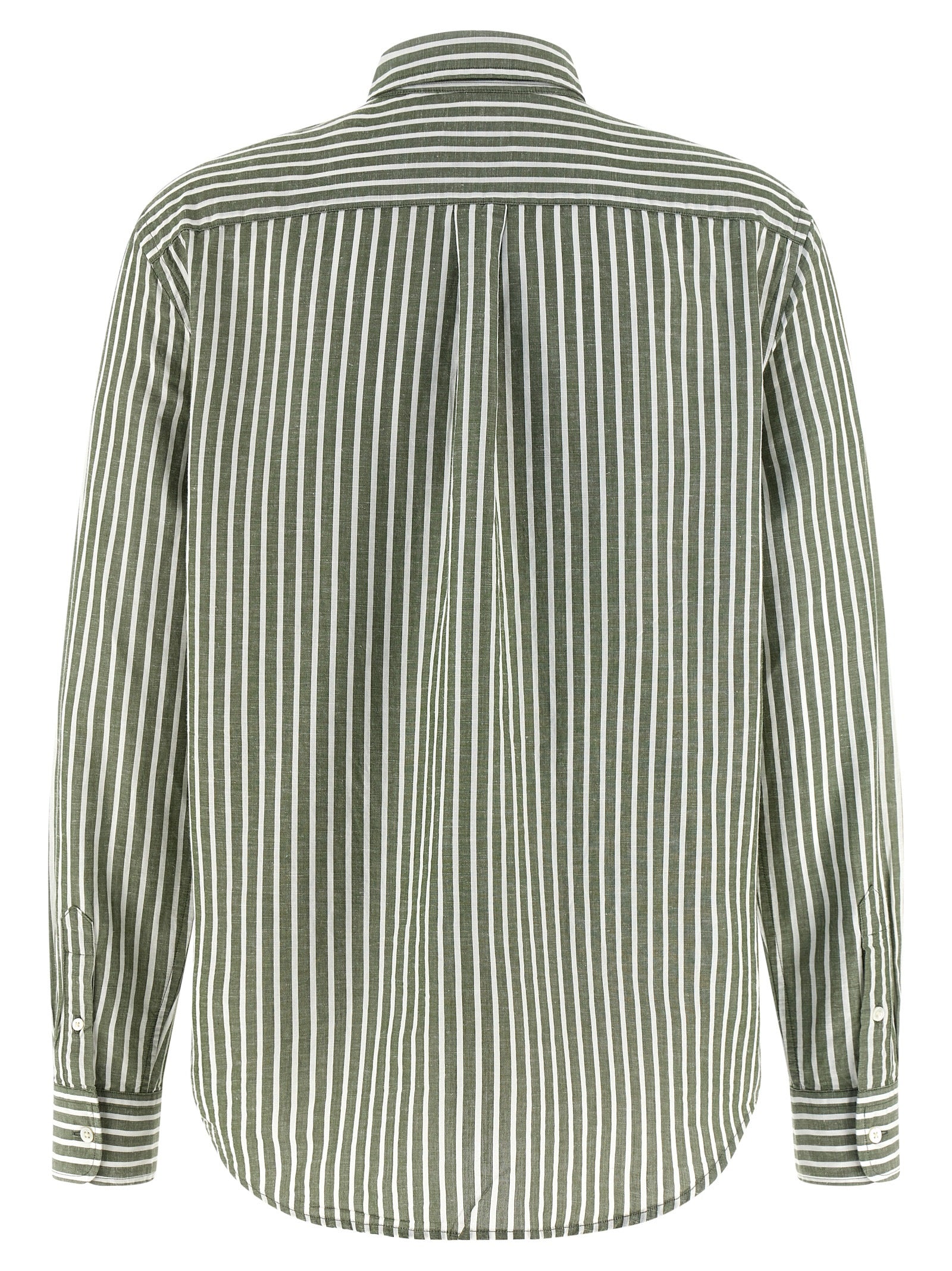 Cotton And Linen Shirt Green Shirt, Blouse