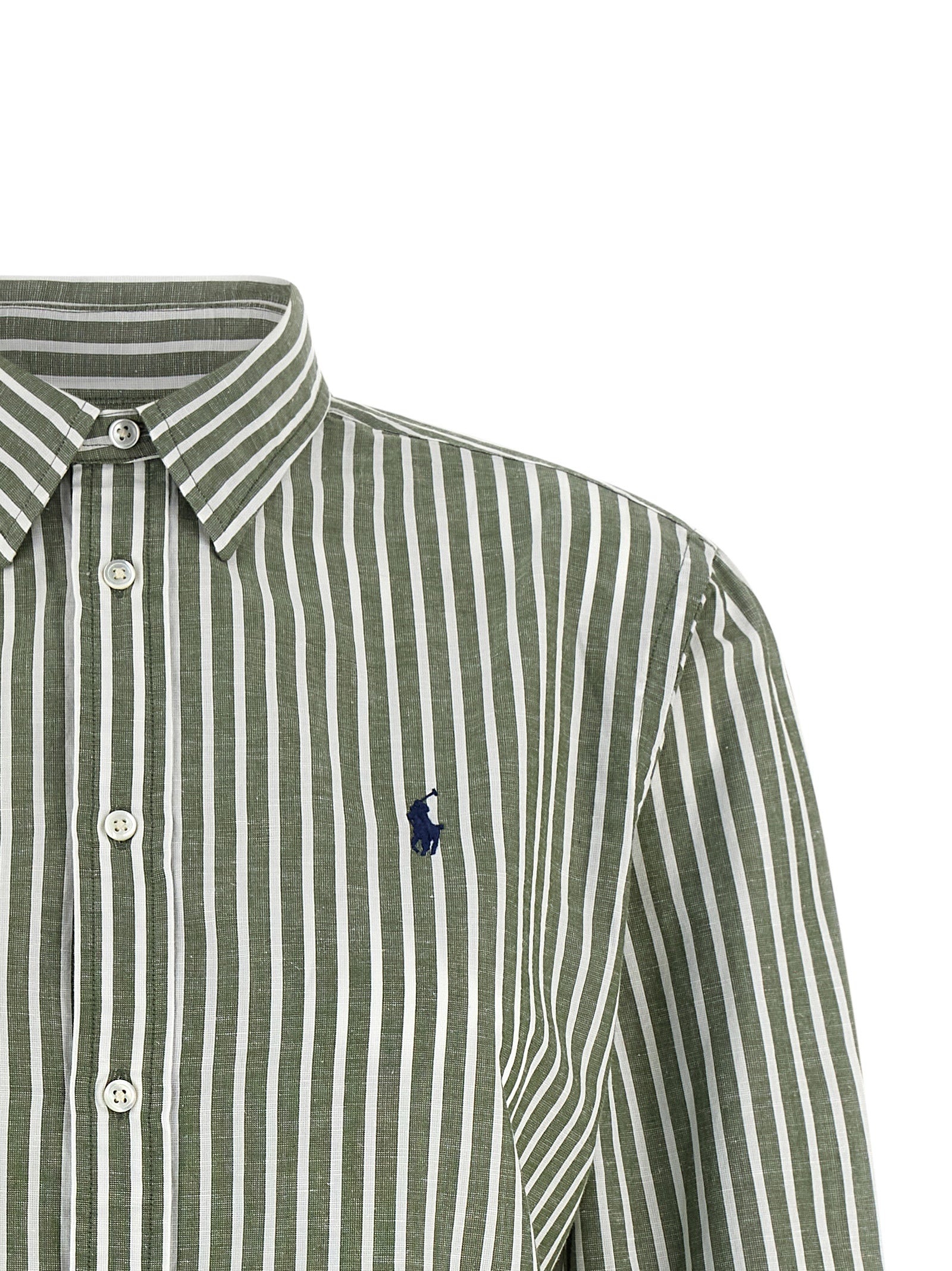 Cotton And Linen Shirt Green Shirt, Blouse