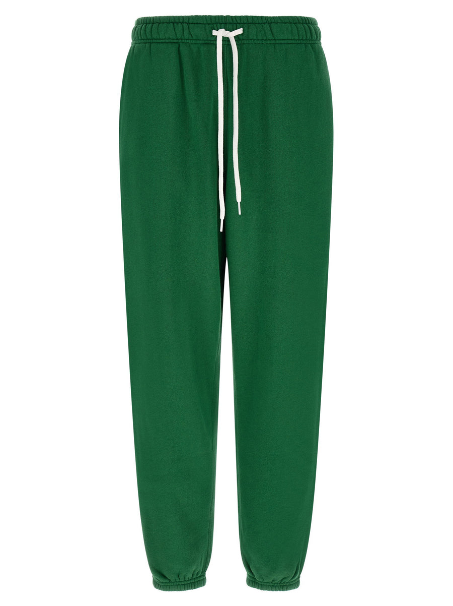 Polo Ralph Lauren Embroidered Pony Logo Joggers — Green