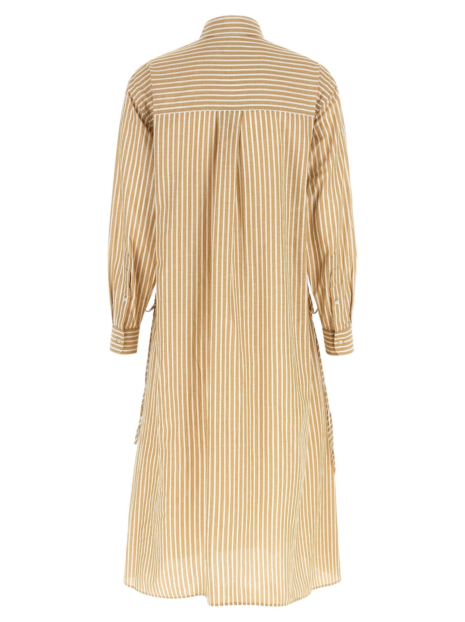 Chemisier dress Beige Cotton
