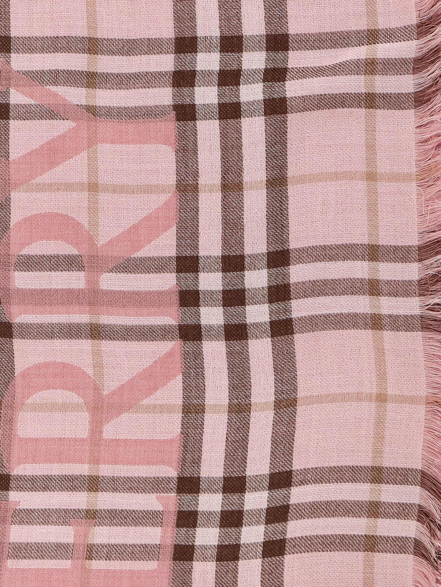 Burberry Scarfs Bowpink Lana Seta