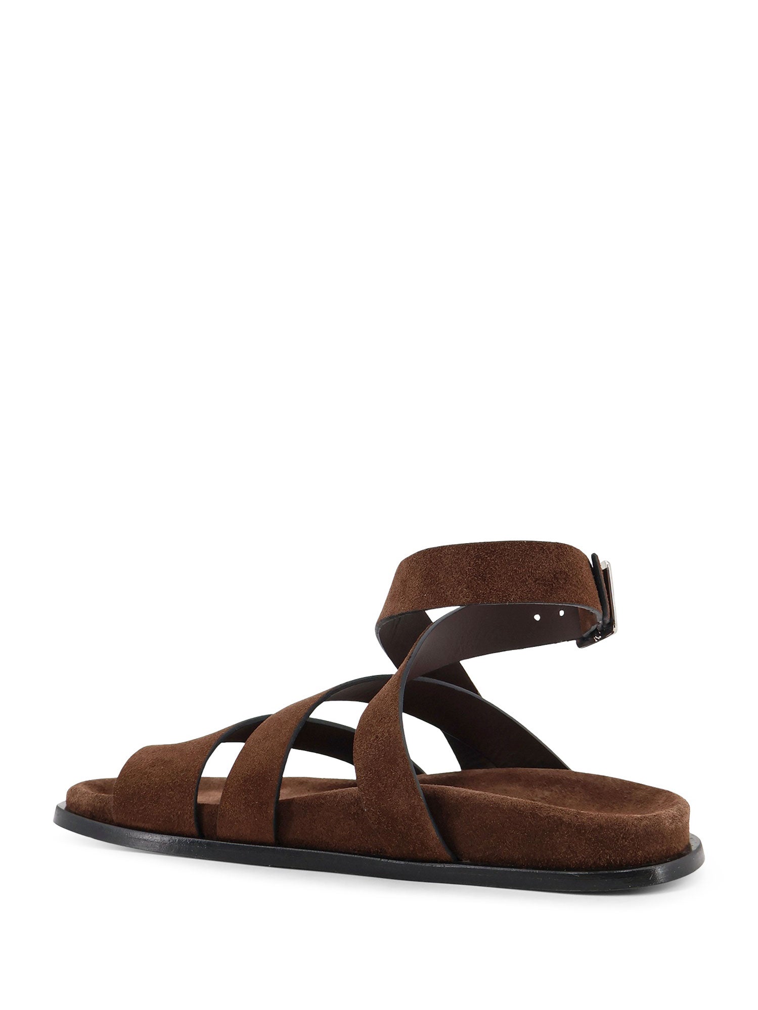 ALOHAS Sandals Brown Suede