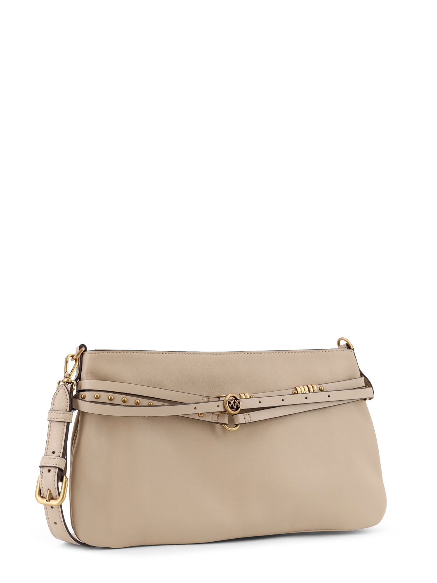 Pinko Bags Beige Pelle