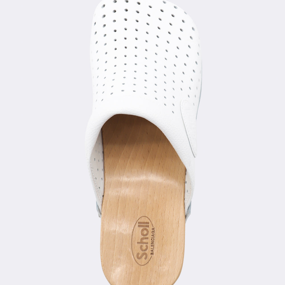 Balenciaga Sandals White _cover Le Sole
