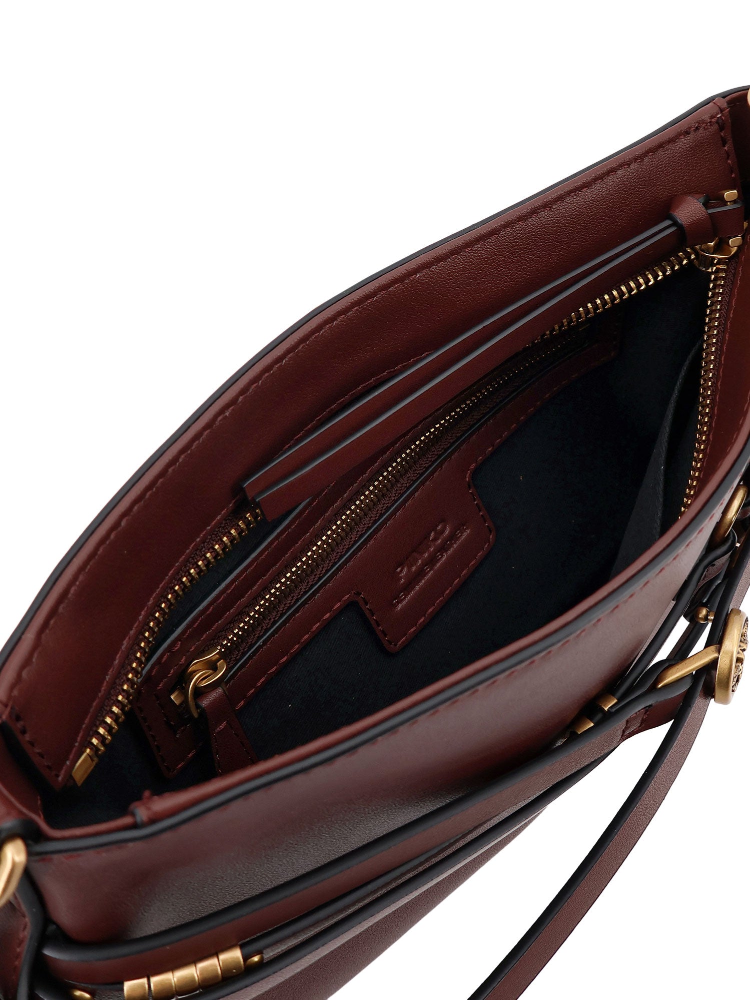 Pinko Bags Burgundywine Pelle
