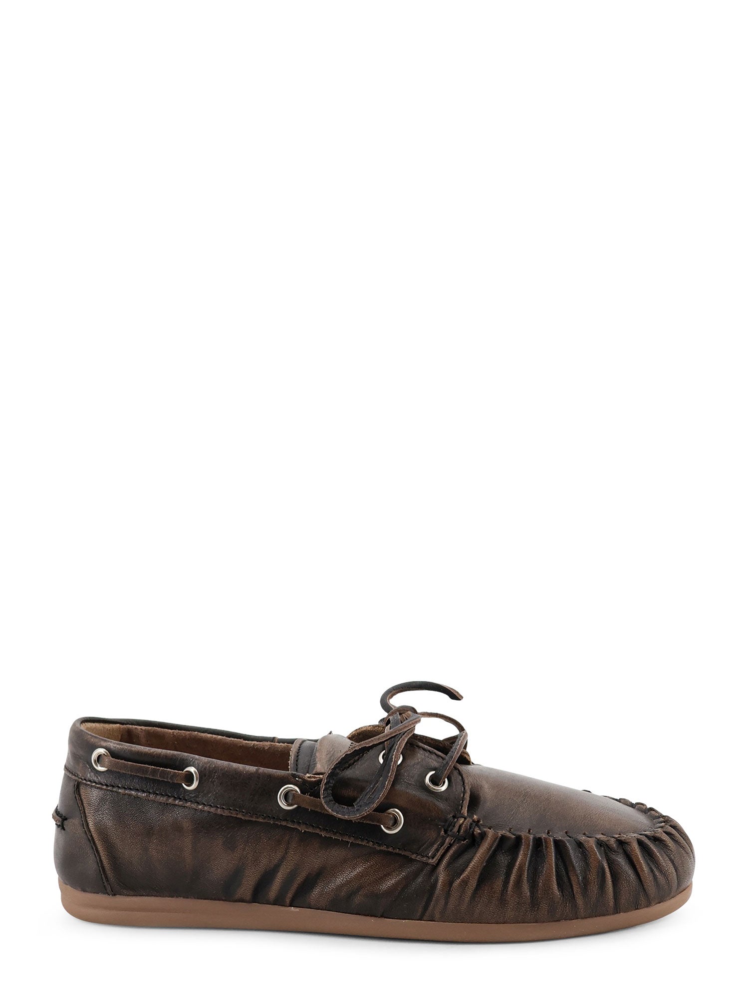 ALOHAS Flat shoes Brown Pelle